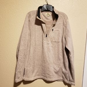 Woolrich Pullover 1/4 Zip Outerwear Sweater‎ Size Large